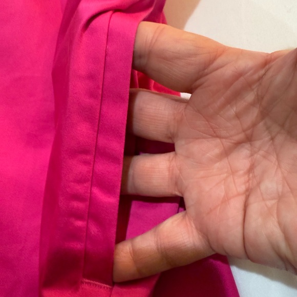 Banana Republic Harbison Hot Pink Mini Size 4 NWT Color Bright Peony - Picture 2 of 11